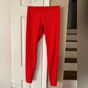 Nike Vibrant orange Leggings